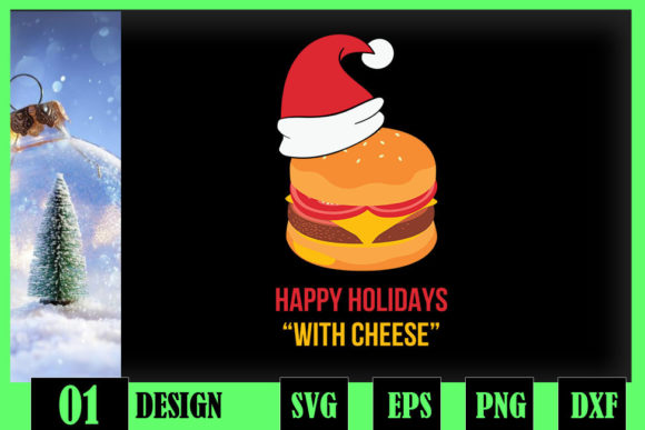 A Festive Graphic Design Asset for Holiday Crafts & Branding