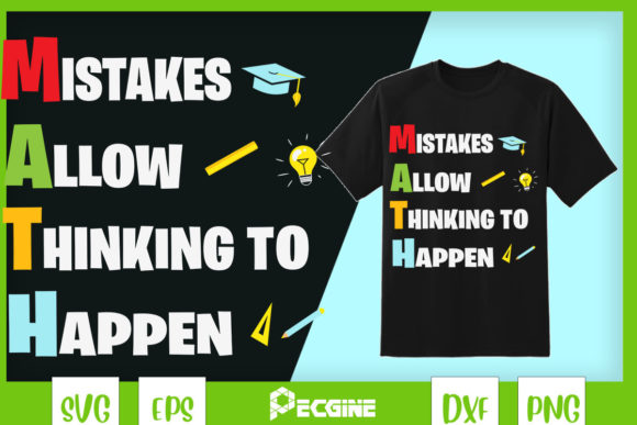 A Graphic Designer's Review of Mistakes Allow Thinking to Happen Math