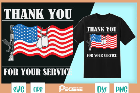 A Professional Review of the Thank You for Your Service Graphics