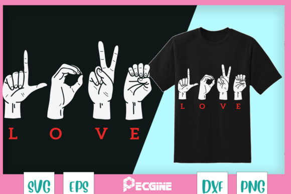 A Review of Love Letters Made by Hand for Graphics & T-Shirt Designs