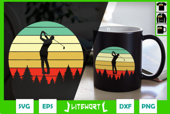 A Review of the Retro Disc Golf Flying Graphic for Crafts