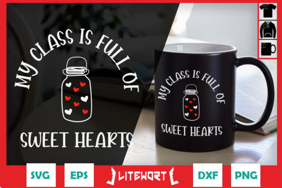 A Valentines Day Graphic for Teacher Crafts and Gifts