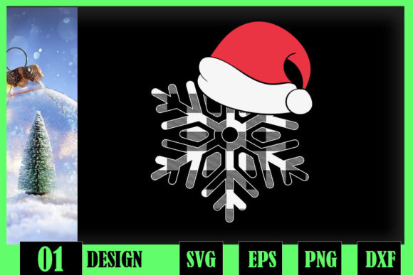 Crafting a Cozy Christmas: Buffalo Plaid Snowflake Graphics for Handmade Business