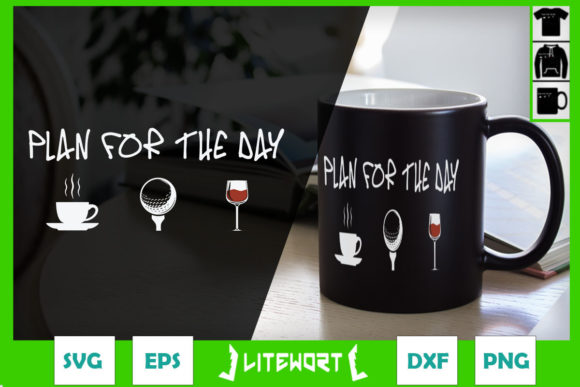 Crafting Brand Stories with Coffee Golf Wine Graphics