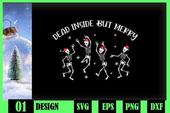 Dancing Skeleton Graphics for Handmade Crafts Brands