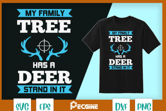 Embroidery Review: My Family Tree Has a Deer Stand in It