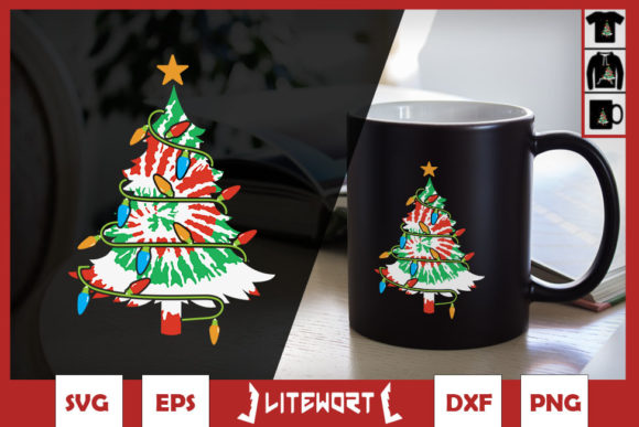 Evaluating Christmas Tree Tie Dye Lights for Small Business Branding