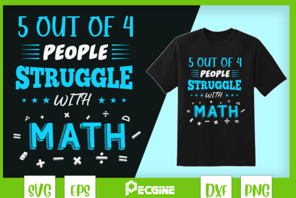 How a Graphic Designer Approaches a Math T-Shirt Design
