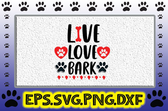 Live Love Bark Graphics for Craft Designers