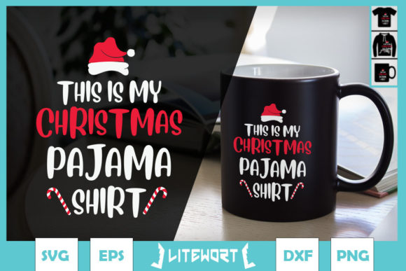 My Christmas Pajama Candy Cane: A Holiday Graphics Craft Gem