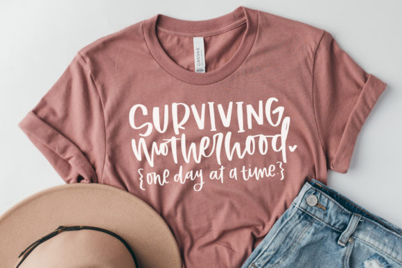 Surviving Motherhood One Day at a Time: A Graphic Design Asset for Modern Publishing